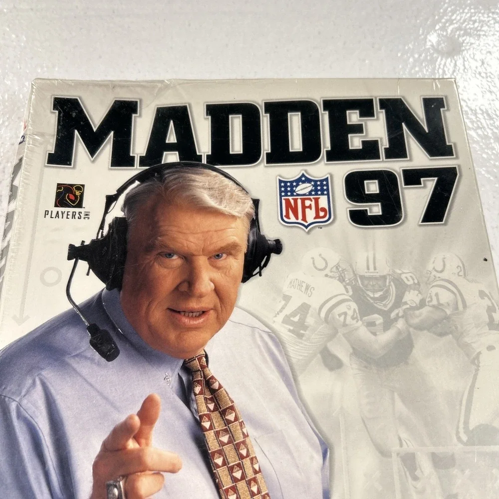 Vintage Madden NFL 97 Big Box PC Brand New Factory Sealed NOS NIB 90's Y2K